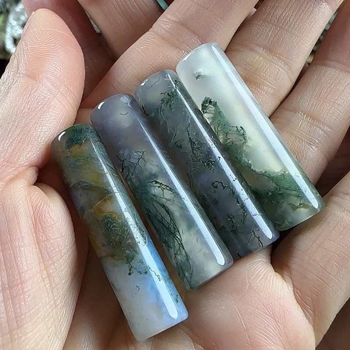 蓝***鼠玛瑙/玉髓未镶嵌手链