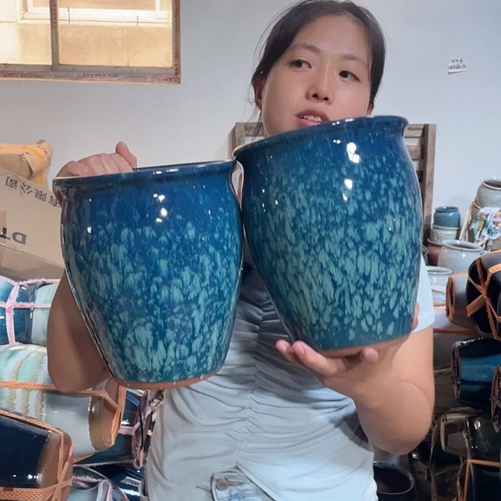 瑕疵红陶18/22两个颜色随机