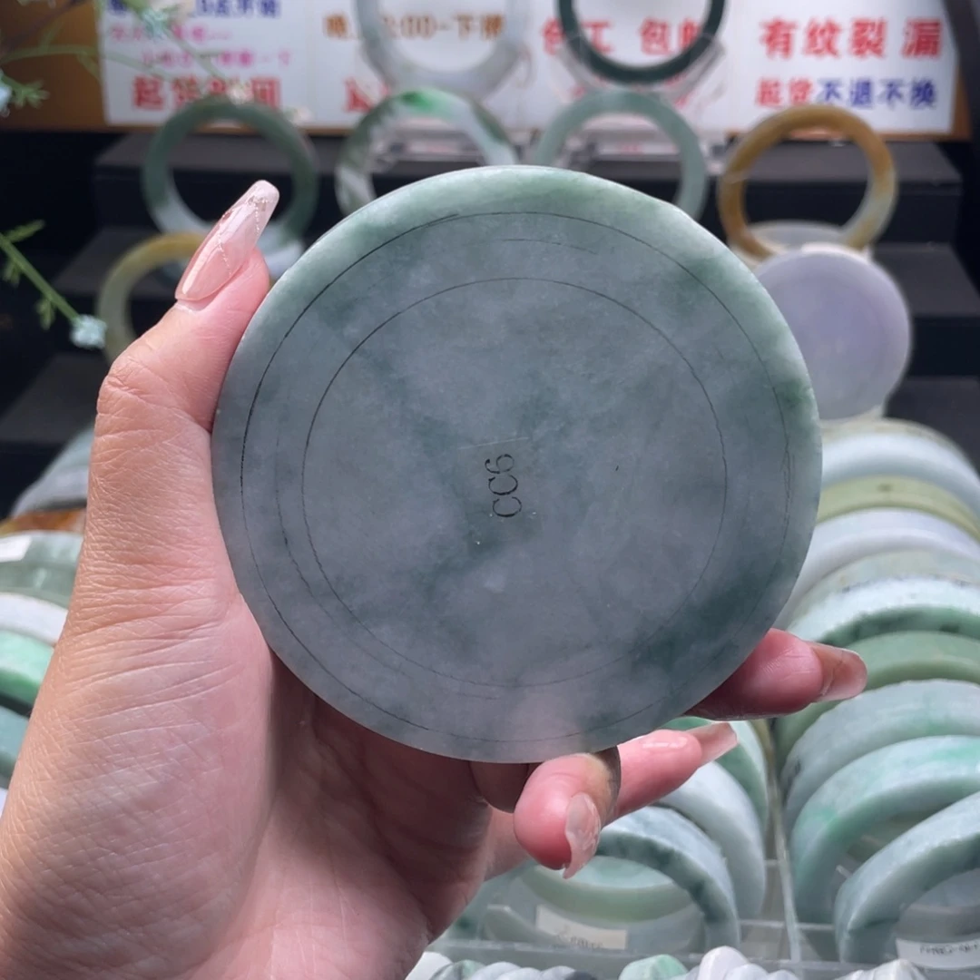 【闪购商品】未镶嵌圆定制翡翠X*-