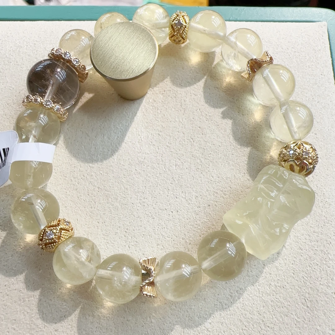 A227黄水晶高级手链