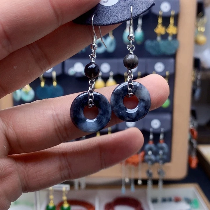 未镶嵌翡翠耳饰耳饰