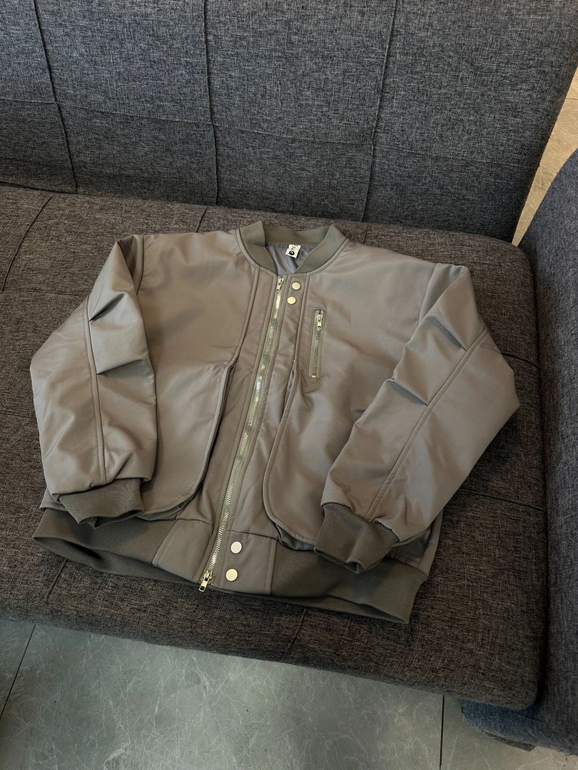 A333 高级感秋冬夹棉外套痞帅开衫外衣