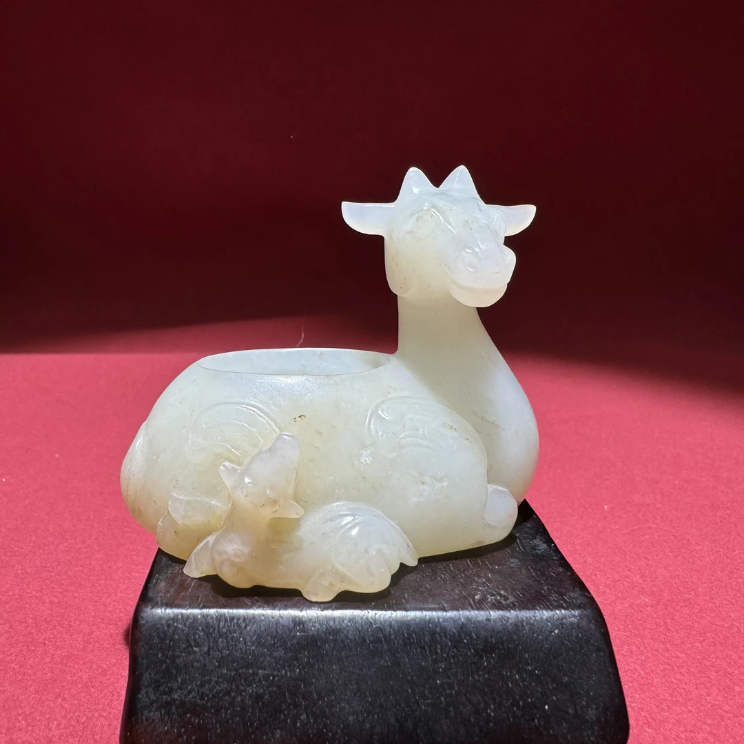 明早期子母鹿水滴—HBG128781