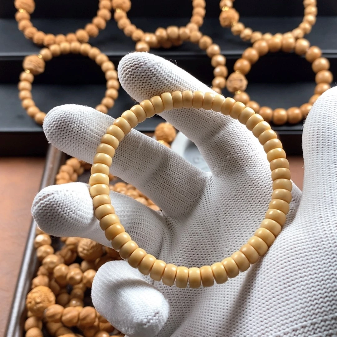 方***面吊坠猴头核桃手串药片单圈