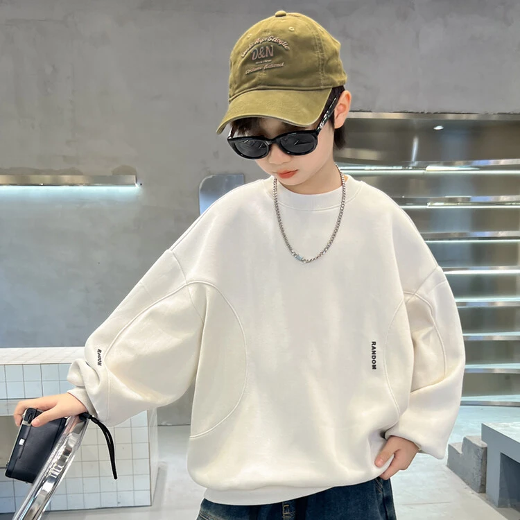 男童卫衣2025新款秋装儿童春秋款长袖上衣大童秋季痞帅男孩洋气潮