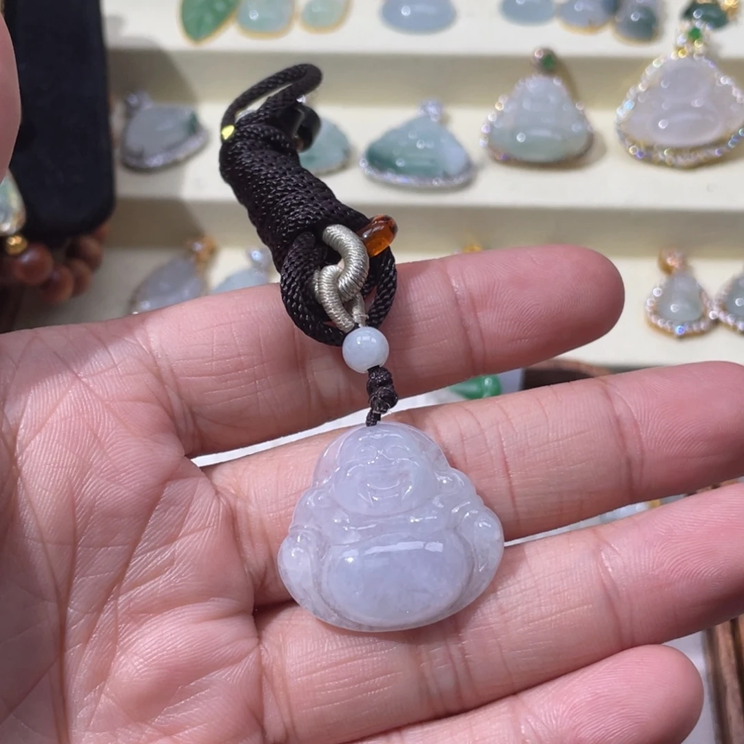 翡翠银S925镶嵌颈饰