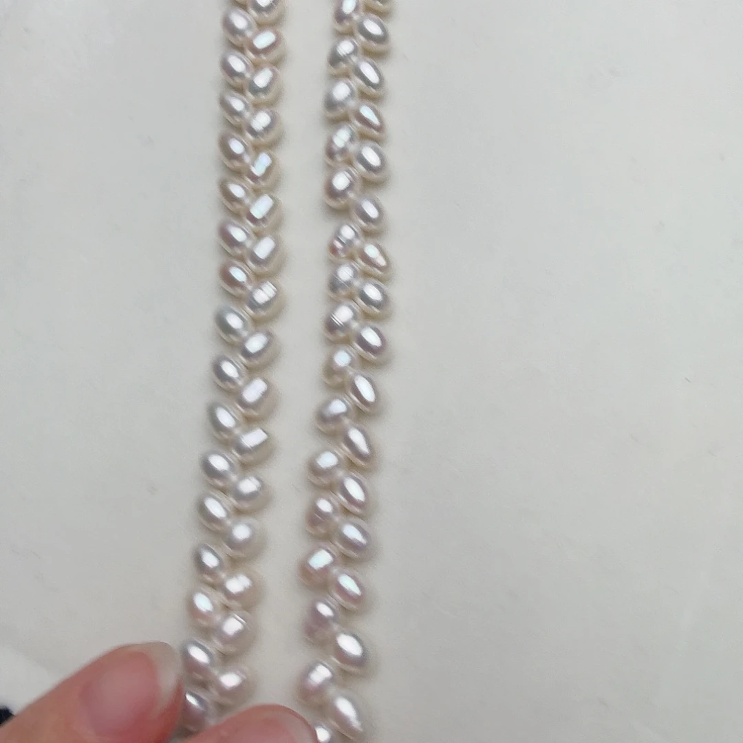 颈饰淡水珍珠银S925镶嵌