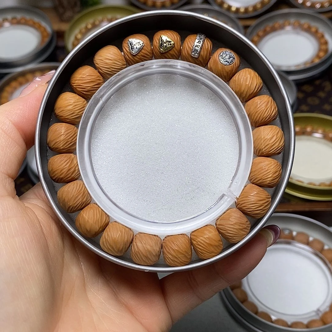 猴头核桃手串319号11左右四标高配云锦全品