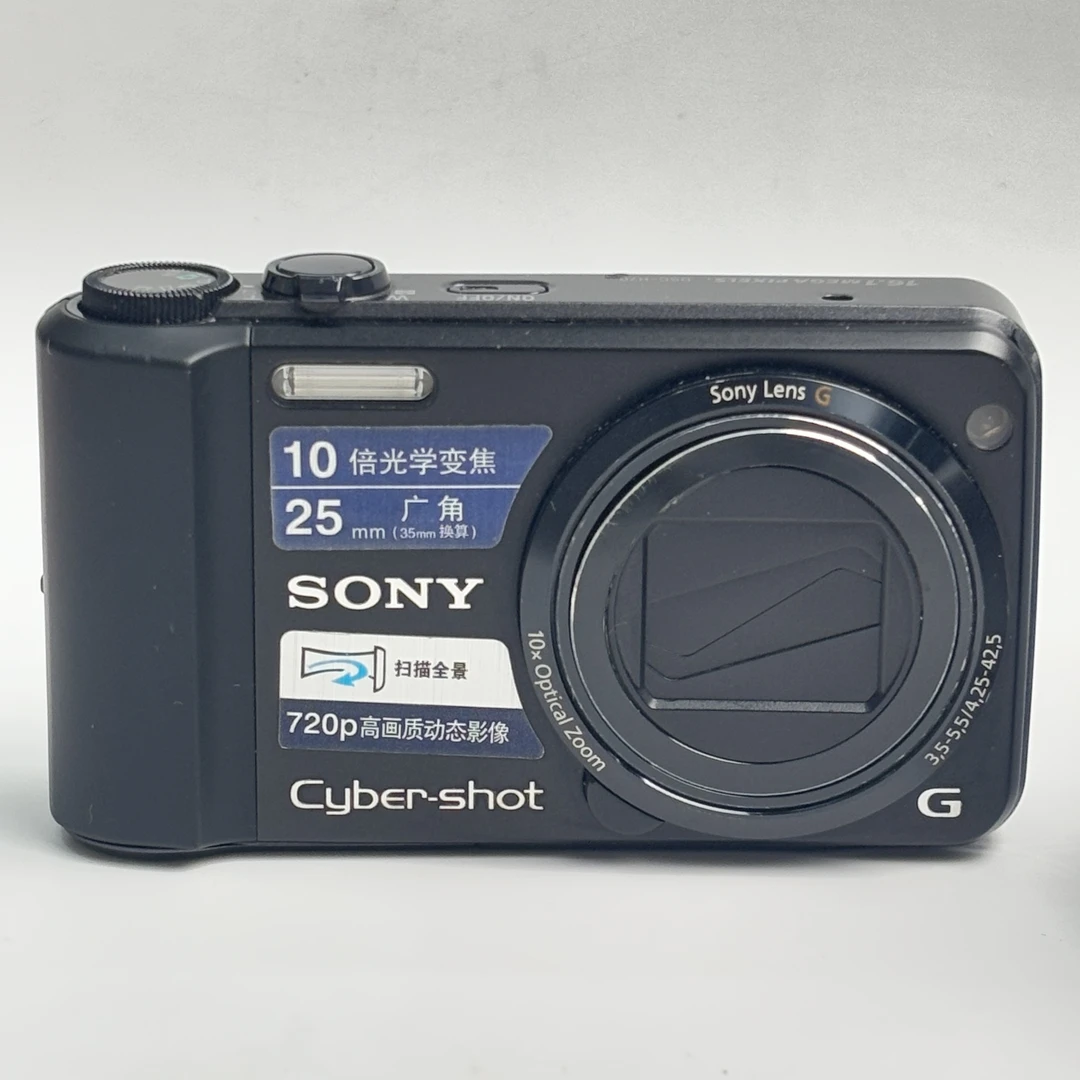 95新 Sony/索尼 h70黑色1610万像素10倍变焦复古ccd