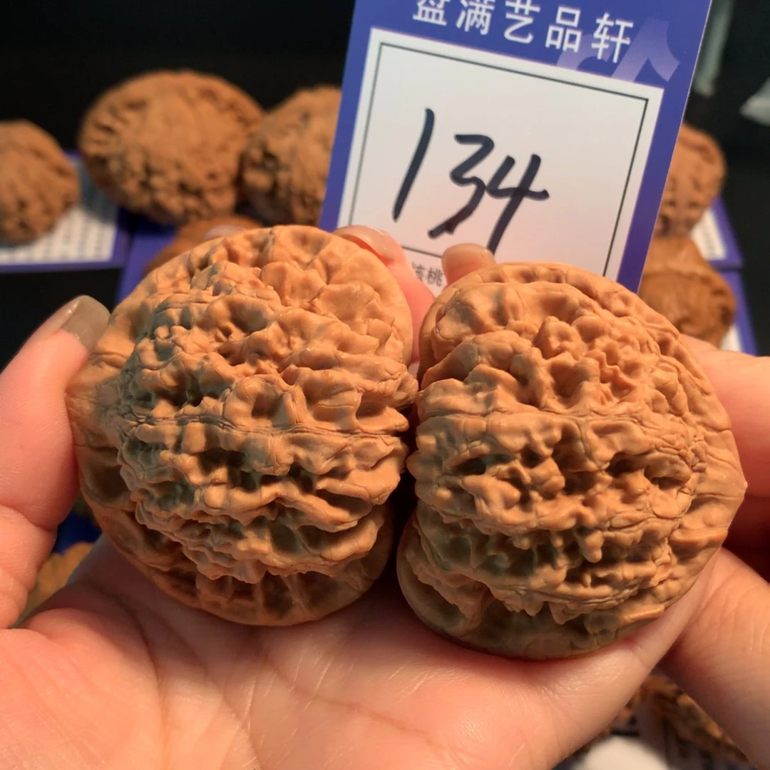 文玩核桃把件134官帽5.4