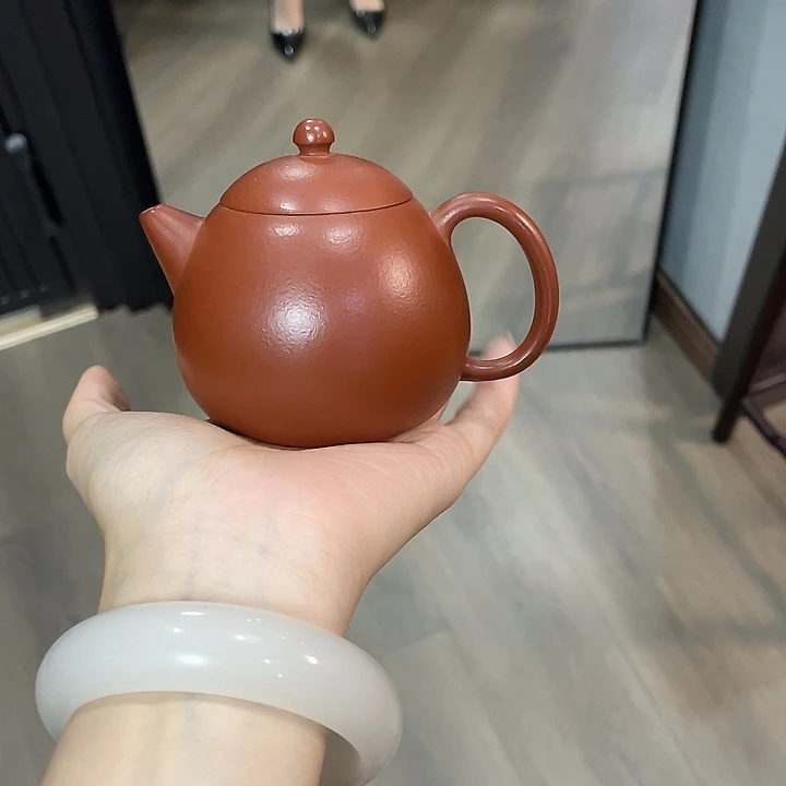 茶壶紫砂全手工打造