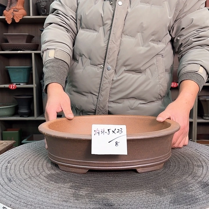 紫砂花盆紫砂的味道很浓很