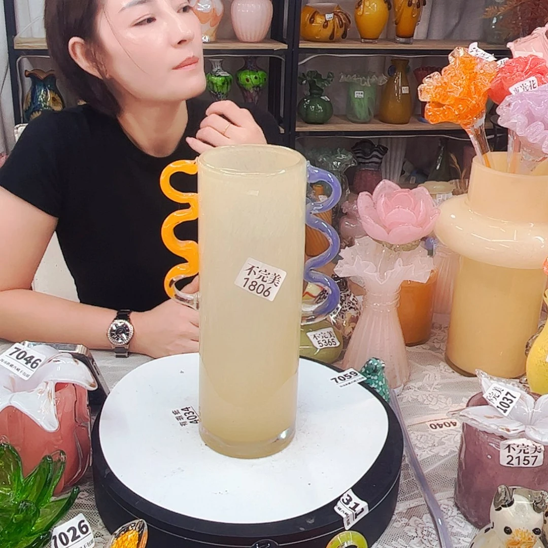 1806不完美 家悦琉璃工艺瓶