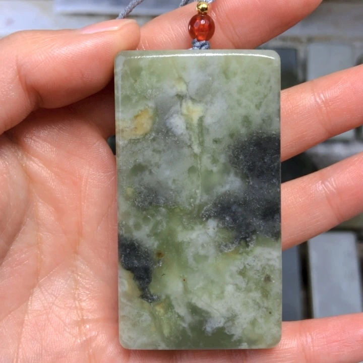 未镶嵌和田玉车挂