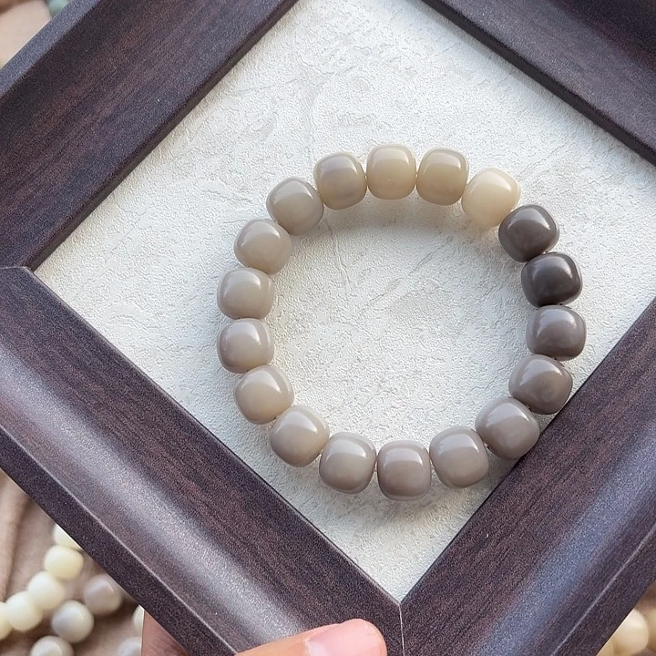 手串菩提根/象牙果卡12微瑕印尼桶珠福利无售后