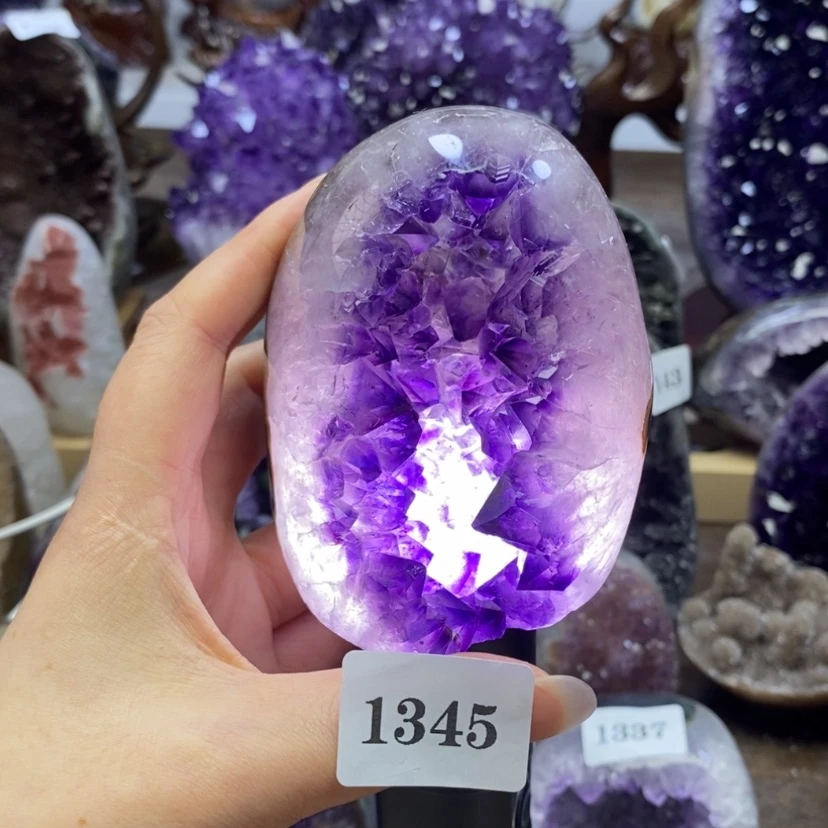 【闪购商品】未镶嵌大型摆件（非配饰）紫晶