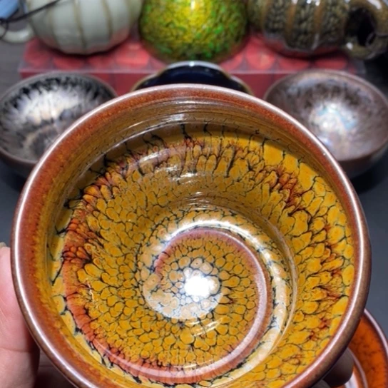 茶盏建盏主人杯茶壶盖碗品茗杯
