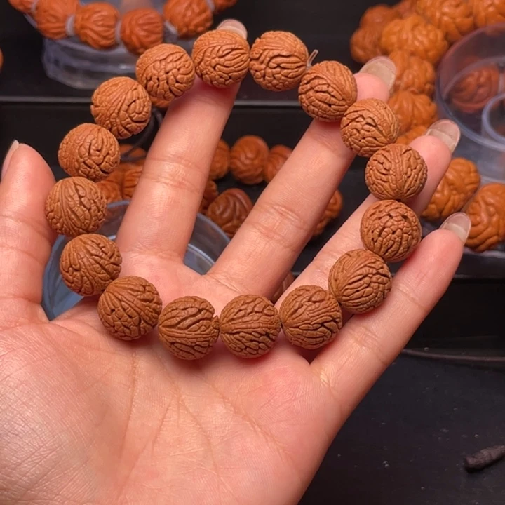 桃核吊坠龙纹桃核16