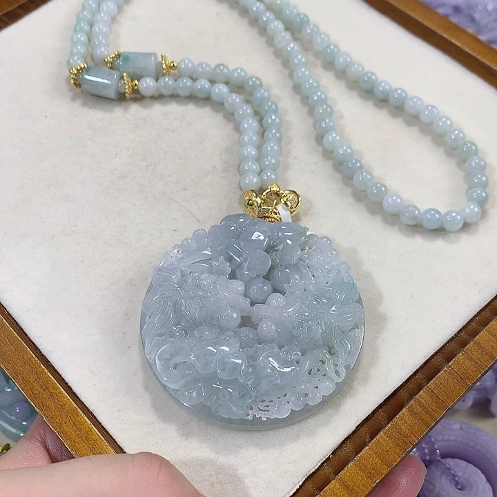 翡翠未镶嵌颈饰翡翠吊坠