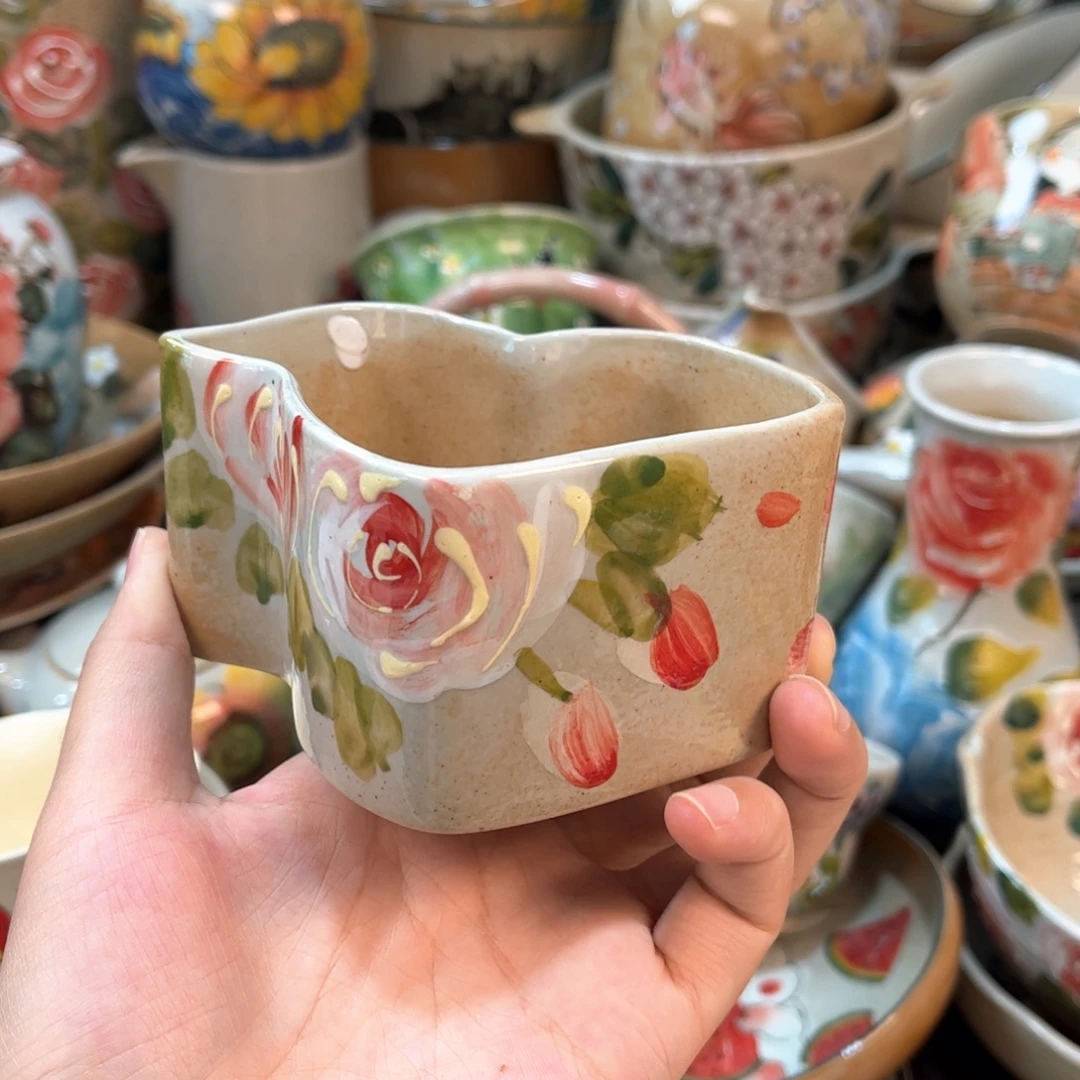 景德镇陶瓷手工杯微瑕