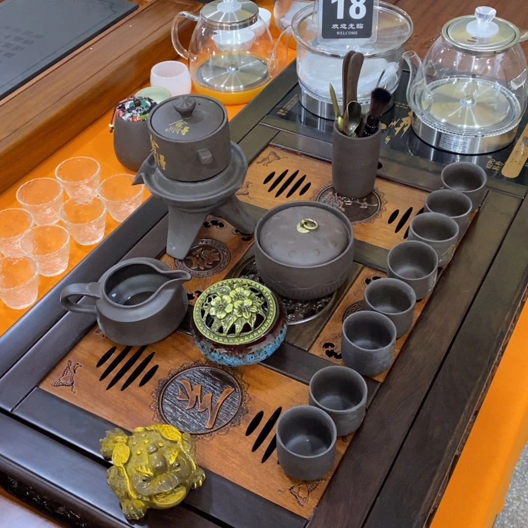 @***6茶盘茶具套装特价