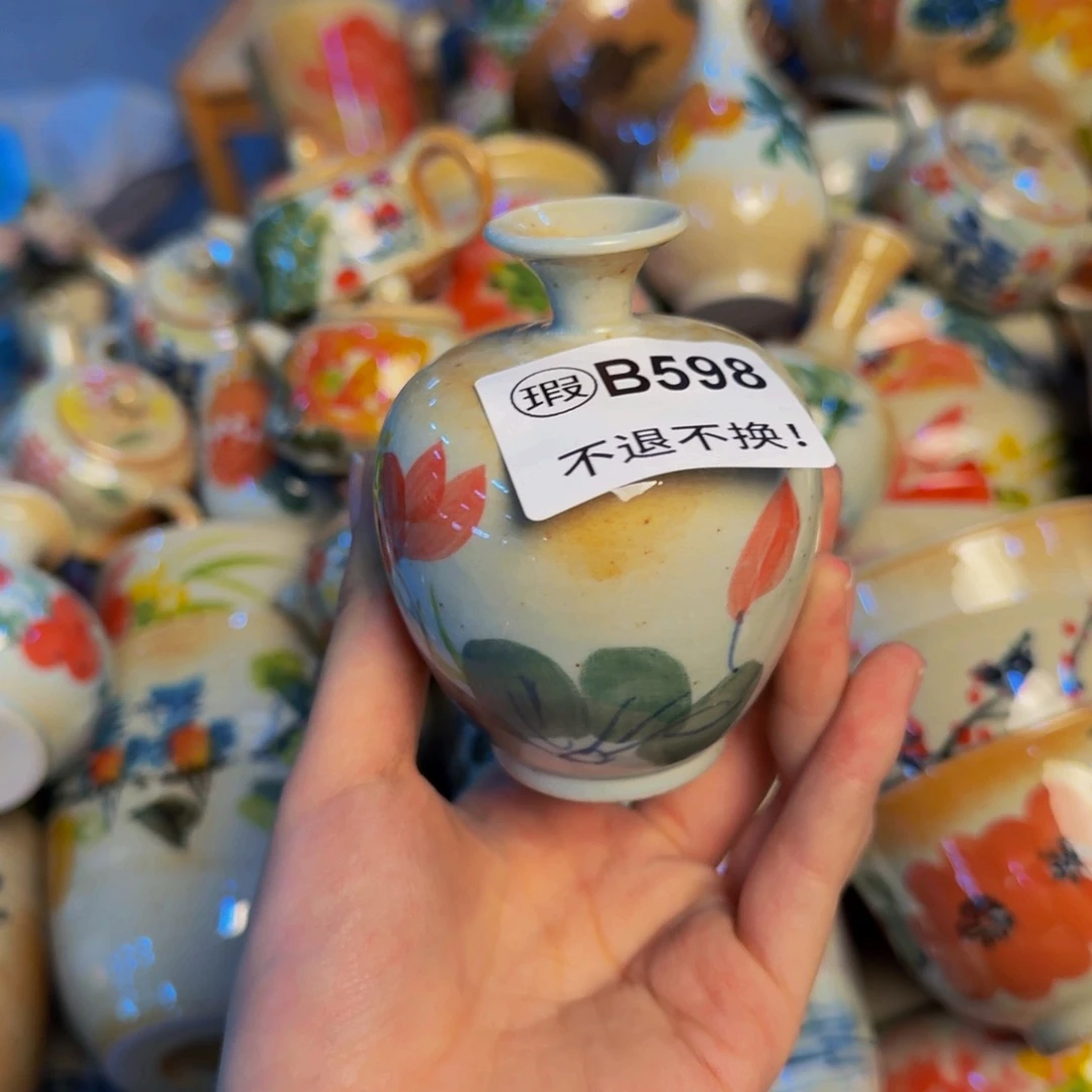 瓷片景德镇陶瓷手工手绘
