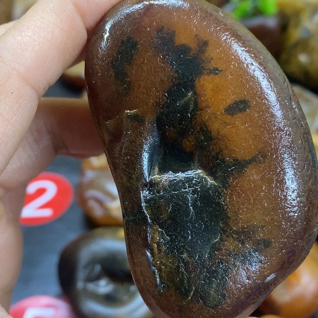玛瑙/玉髓未镶嵌手把件