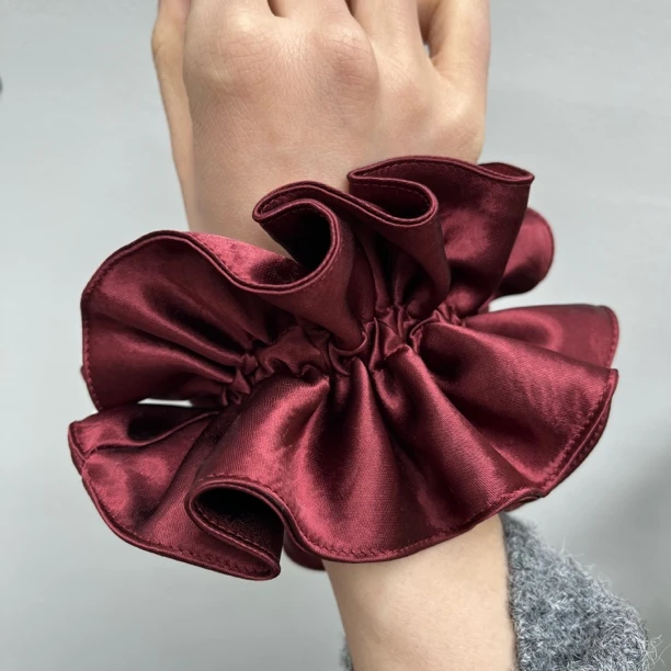 【车厘子色压边气质】百搭气质百搭发饰头饰发圈简约优雅韩