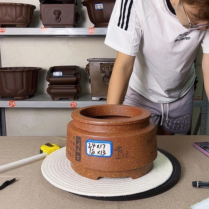 紫砂花盆紫砂茶具