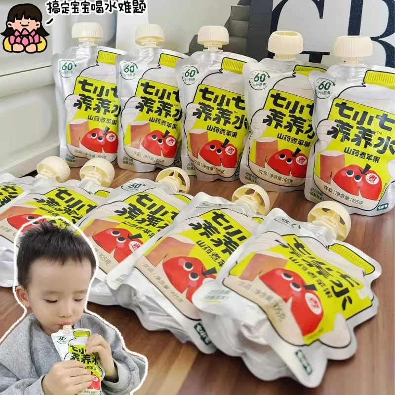 七小七山药煮苹果四神汤版真食材熬煮果汁饮料独立包装105g