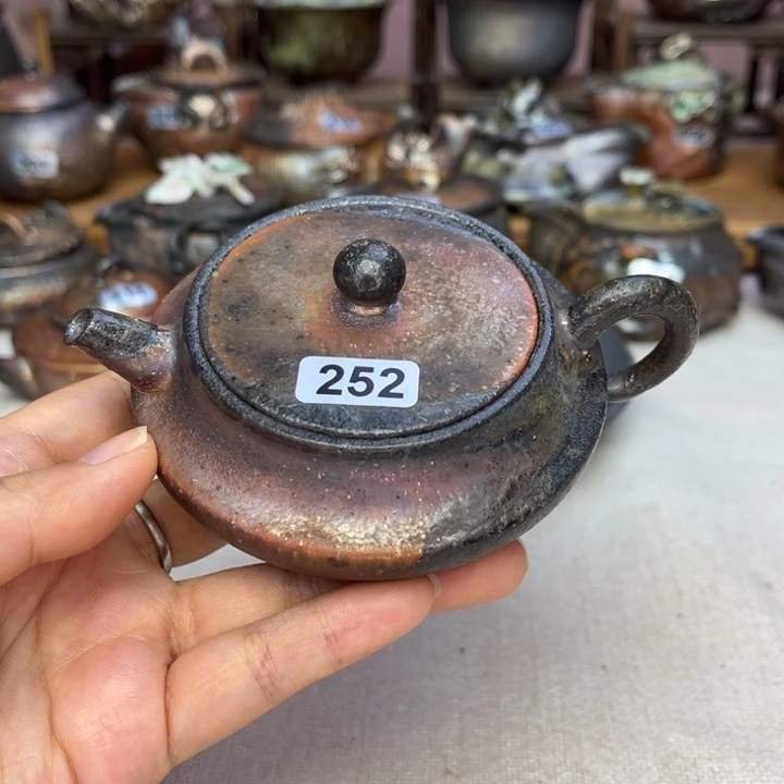 壶裸柴烧陶瓷茶具