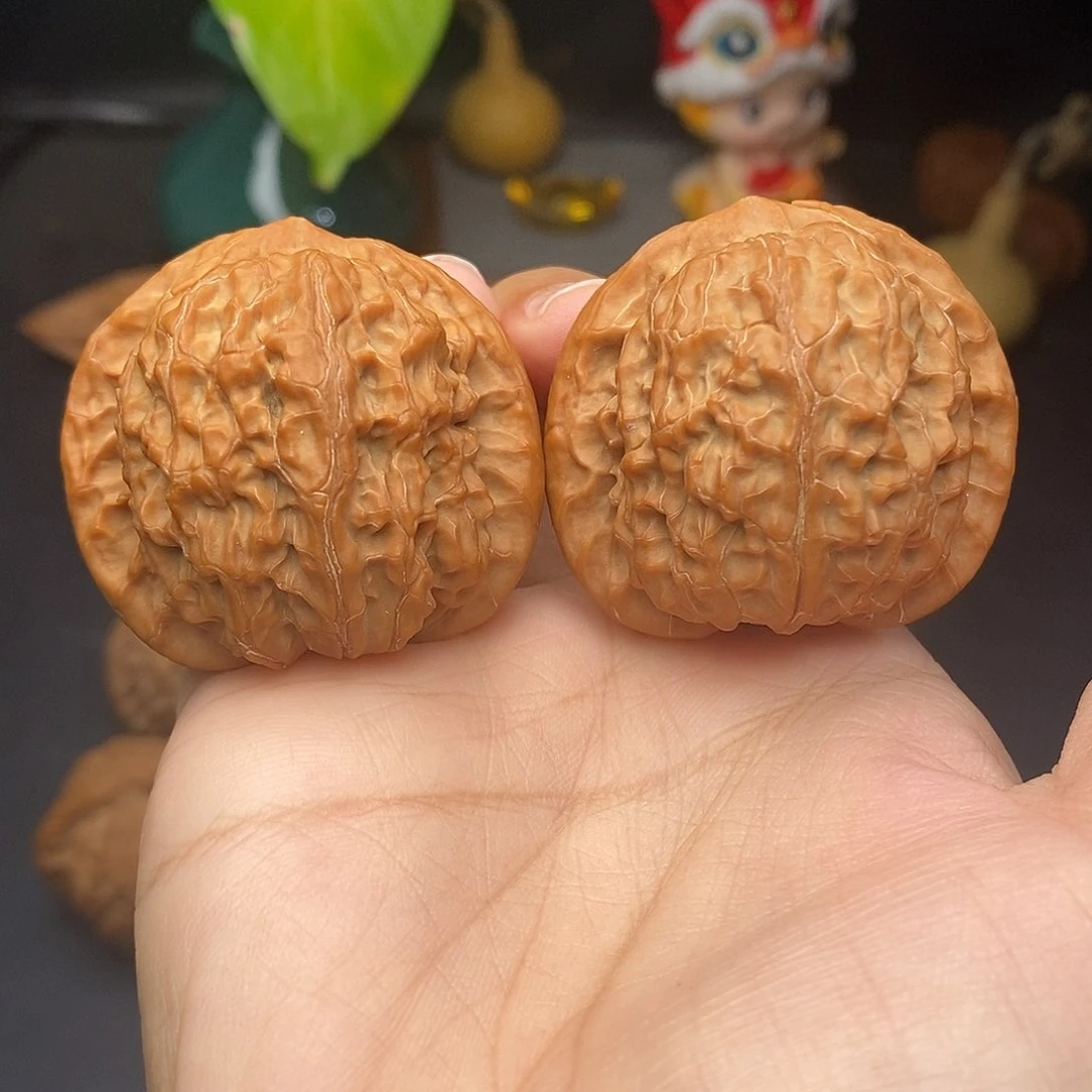 把件文玩核桃金麒麟全品43