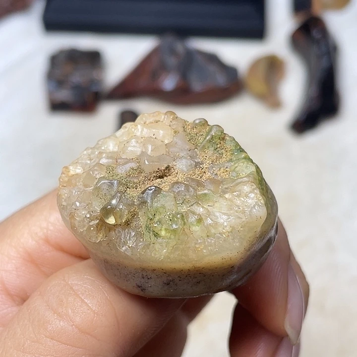 石材戈壁牧民美石原石