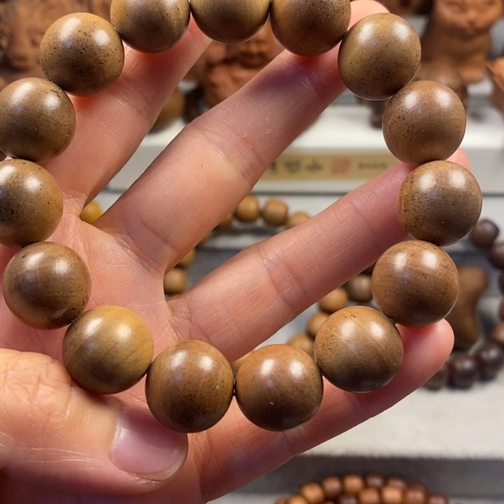 檀香木手串/手链老山檀奶香味瑕疵15