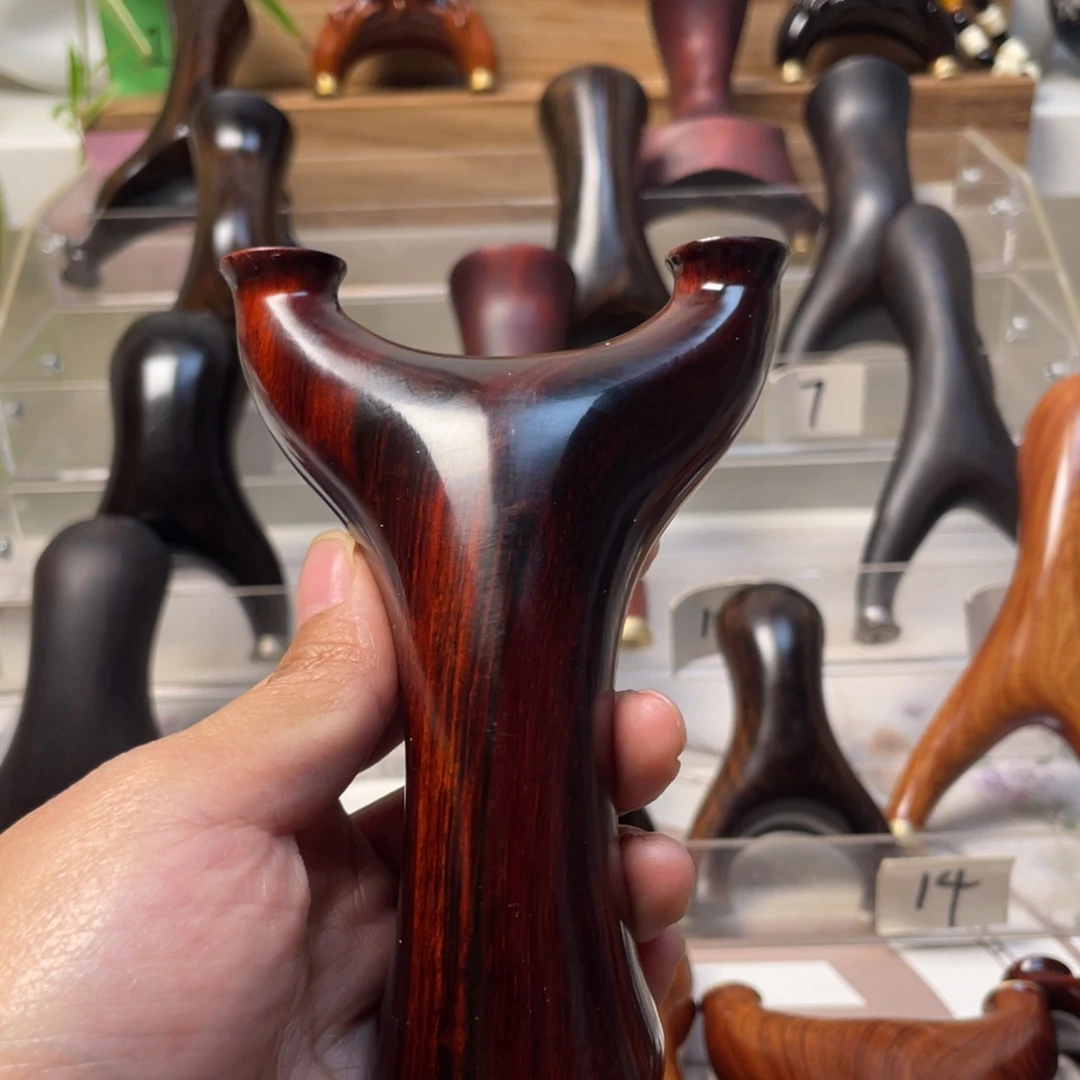 非洲紫檀（红花梨）紫檀短臂飞虎80实木头瑕疵全套