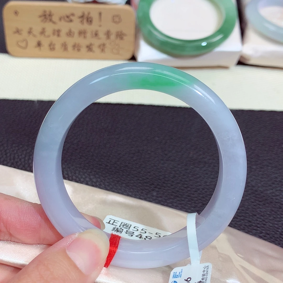 未镶嵌手镯翡翠484