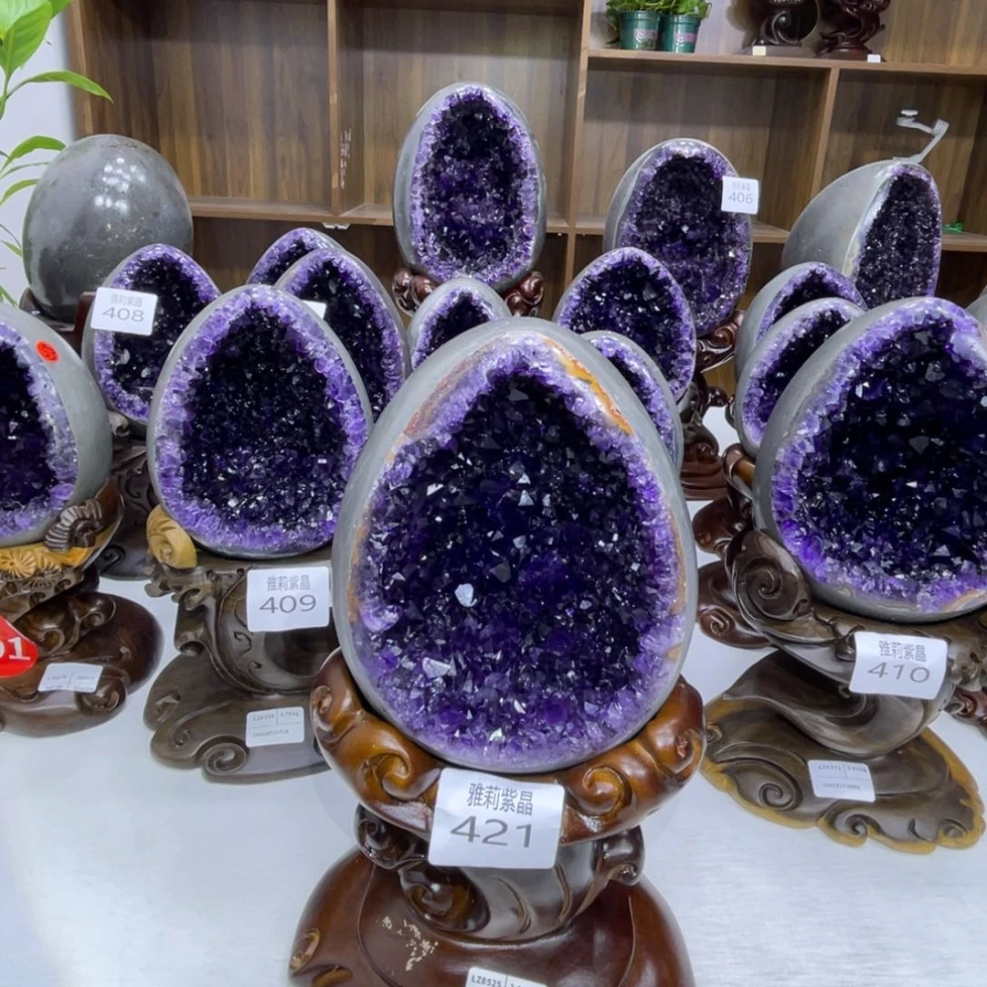 未镶嵌大型摆件（非配饰）紫晶