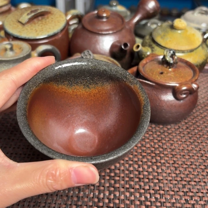 茶杯紫砂大束口杯160 C