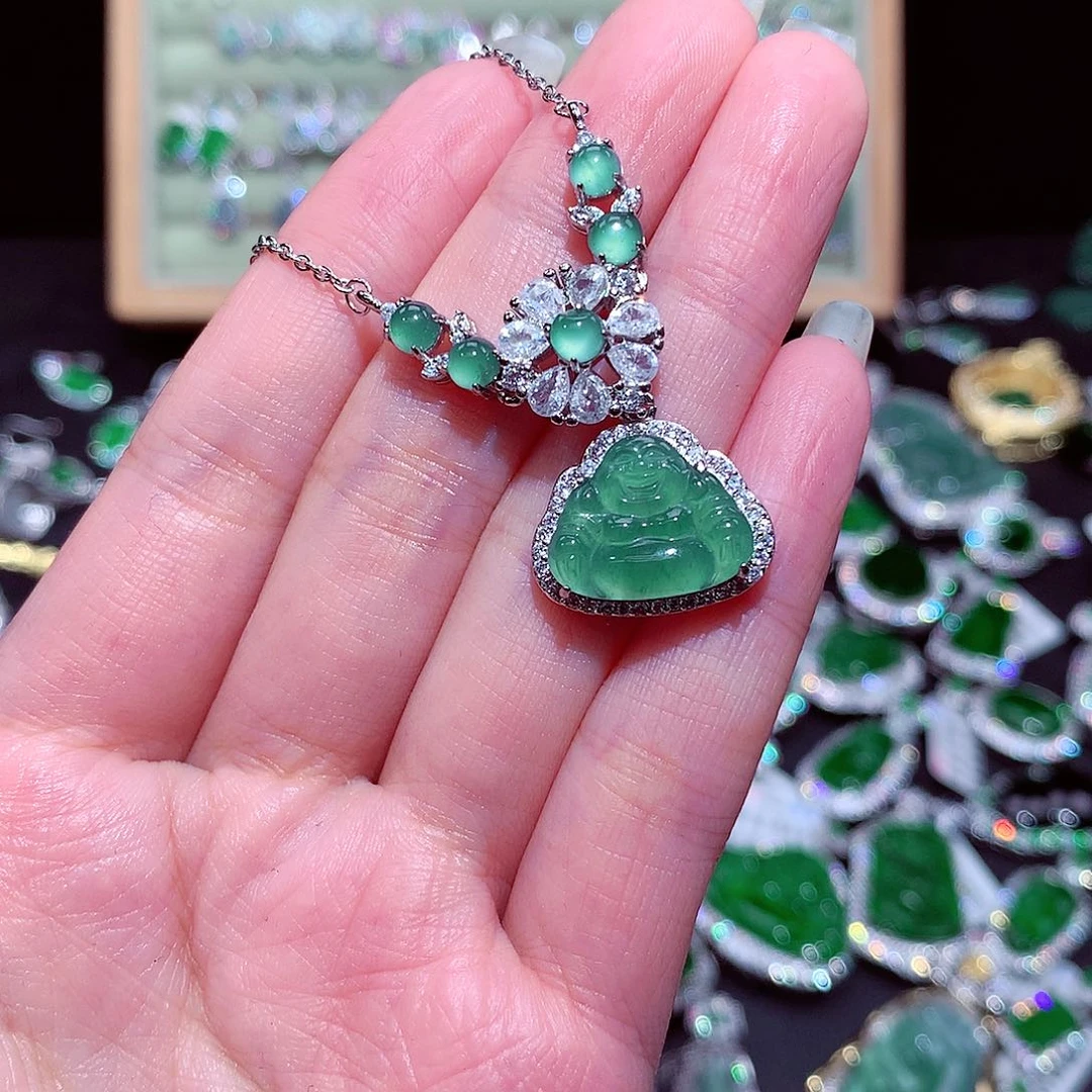 【闪购商品】翡翠吊坠(不含链)未镶嵌