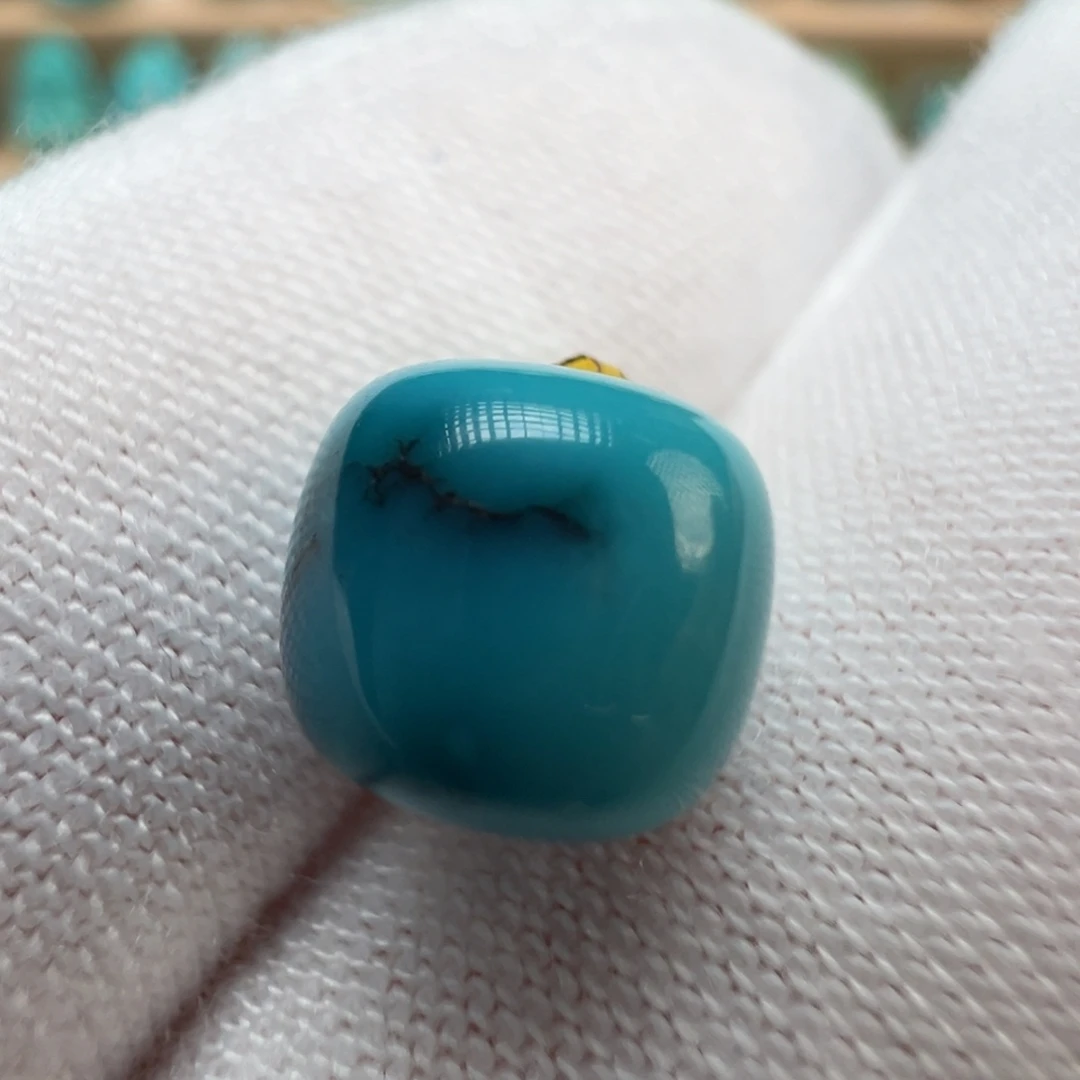 绿松石未镶嵌配饰8*7.3