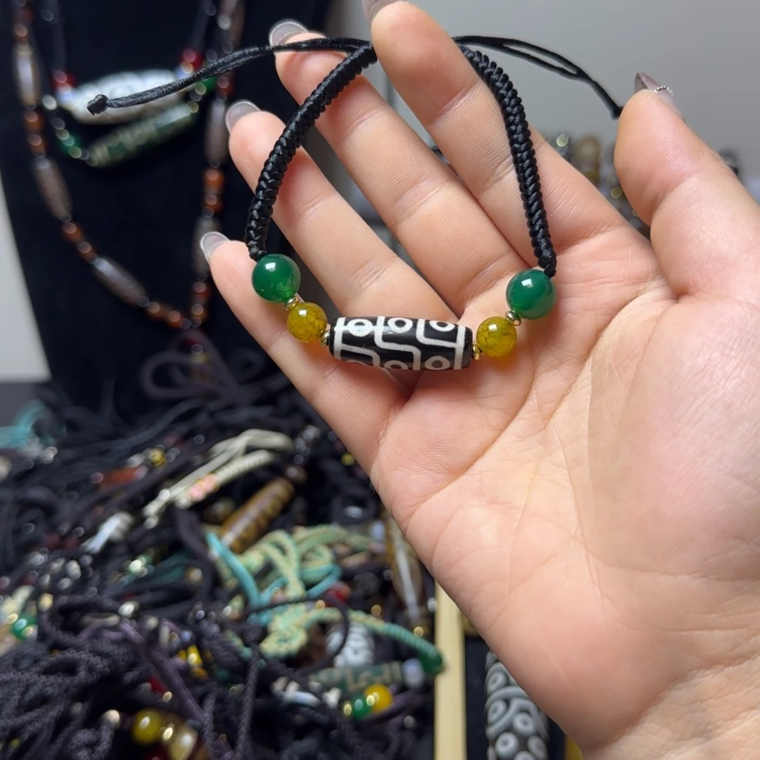 玛瑙/玉髓合金颈饰