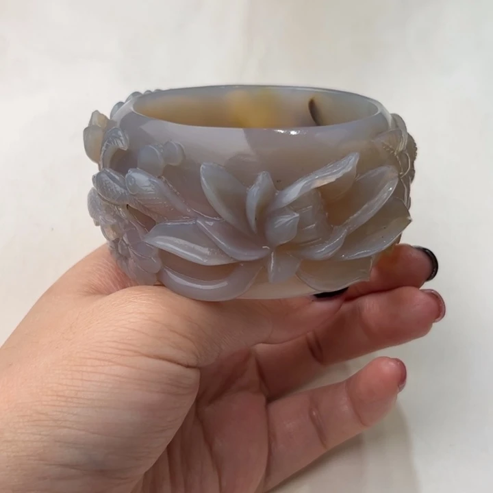 玛瑙/玉髓未镶嵌手镯