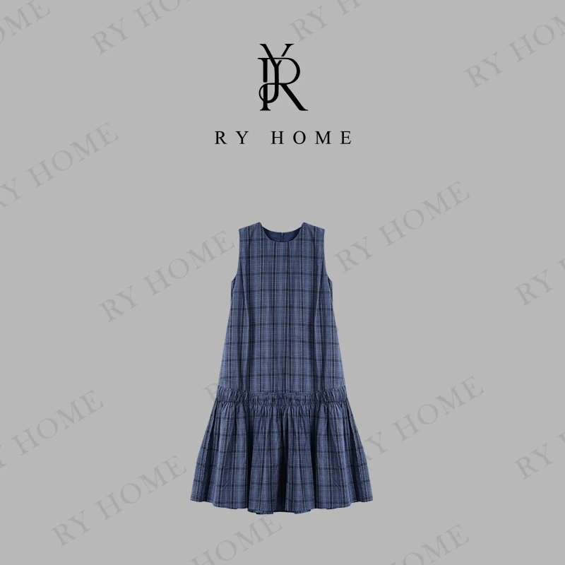 【容雨RYHOME】100%棉＋夏季百搭连衣裙252L1415