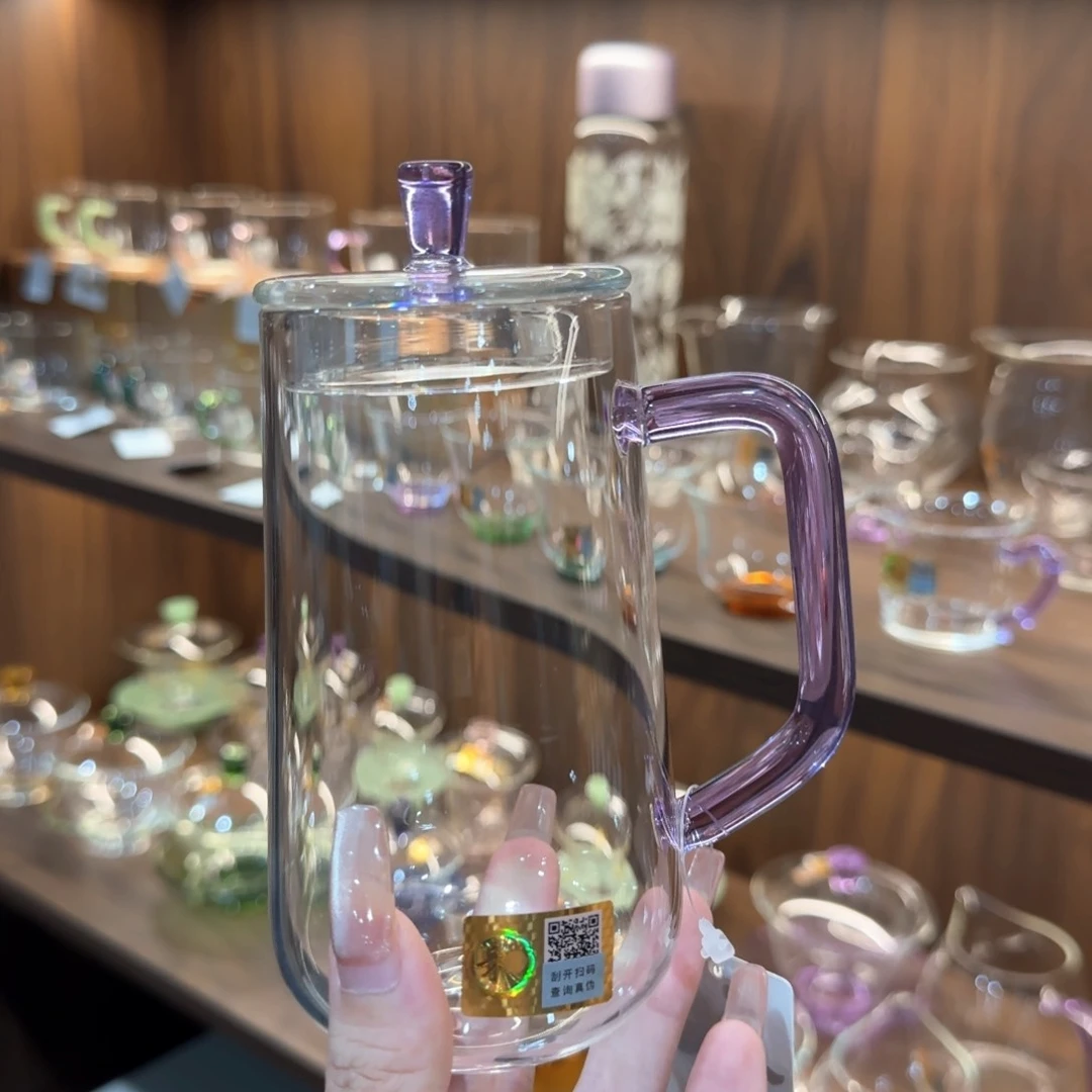 禾器青霓杯浅紫色