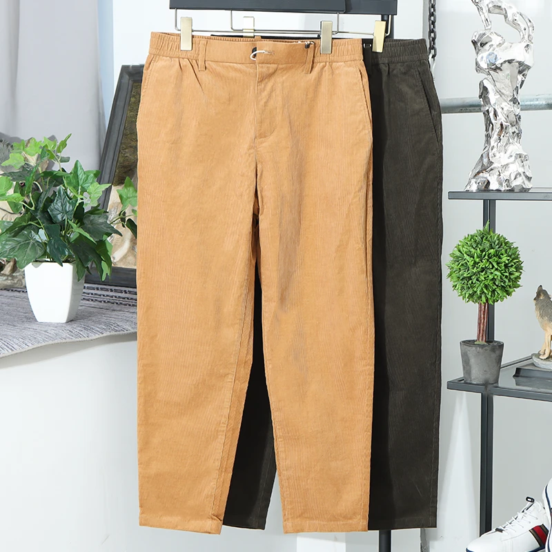 仅开播 男装直筒灯芯绒休闲裤 1245