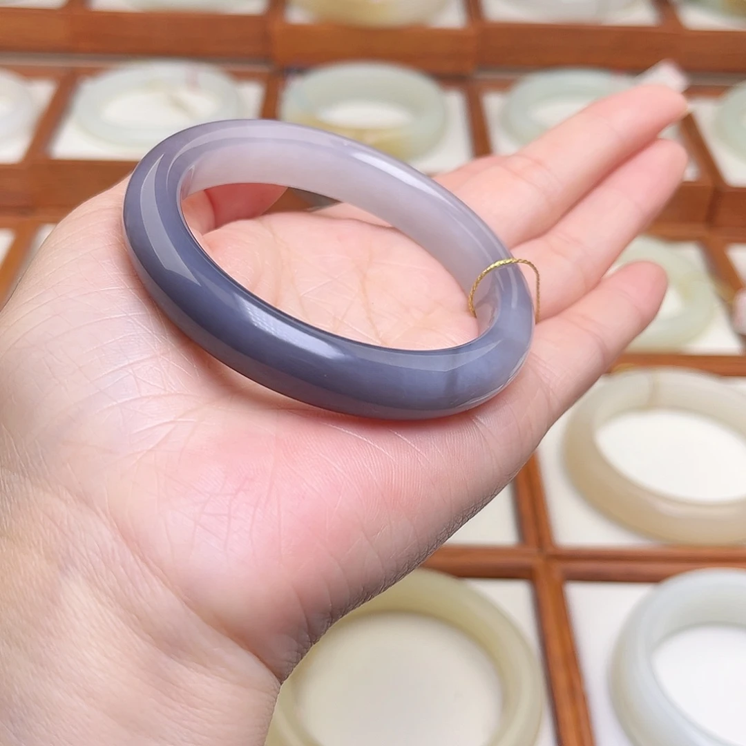 和田玉手镯未镶嵌54.3