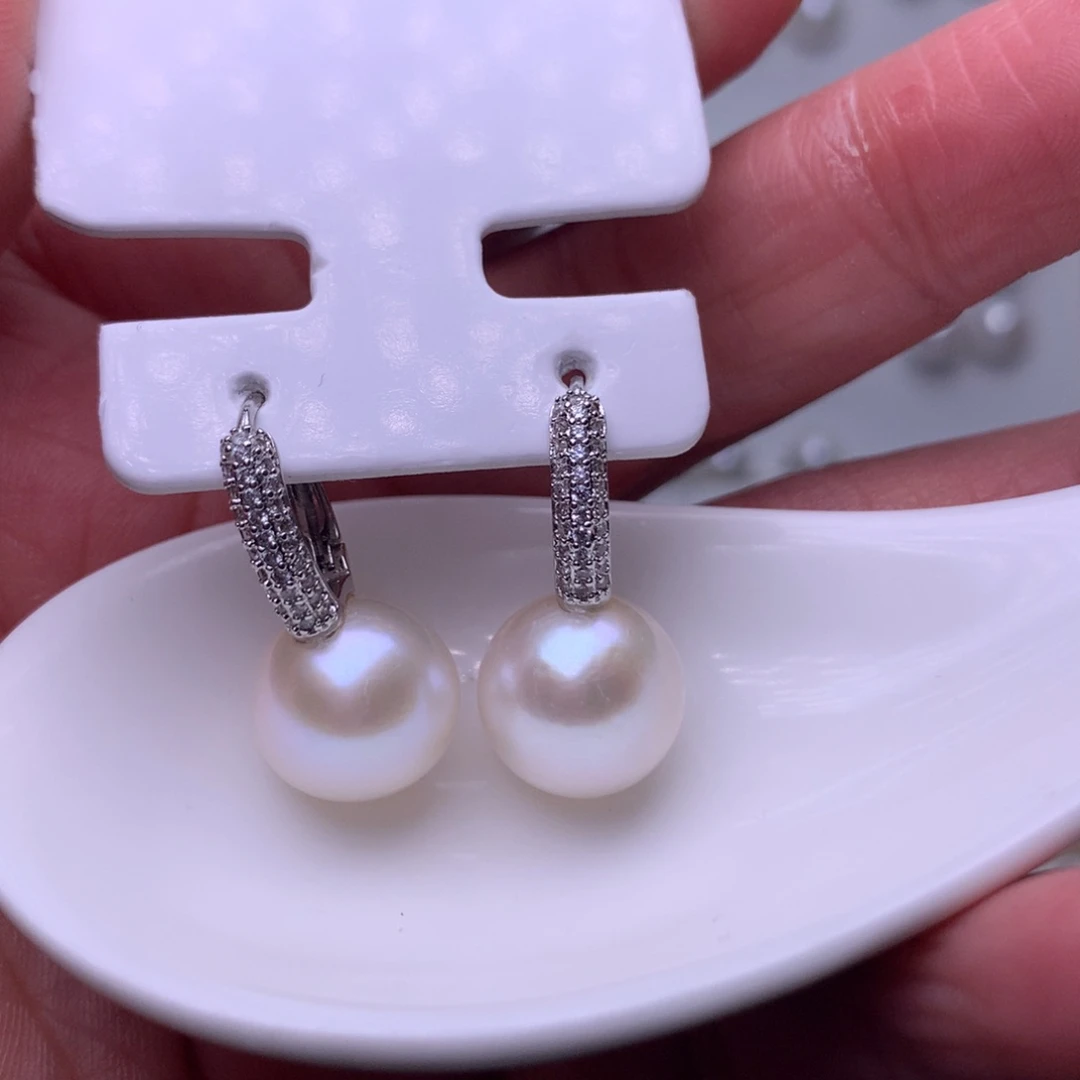 未镶嵌耳饰淡水珍珠