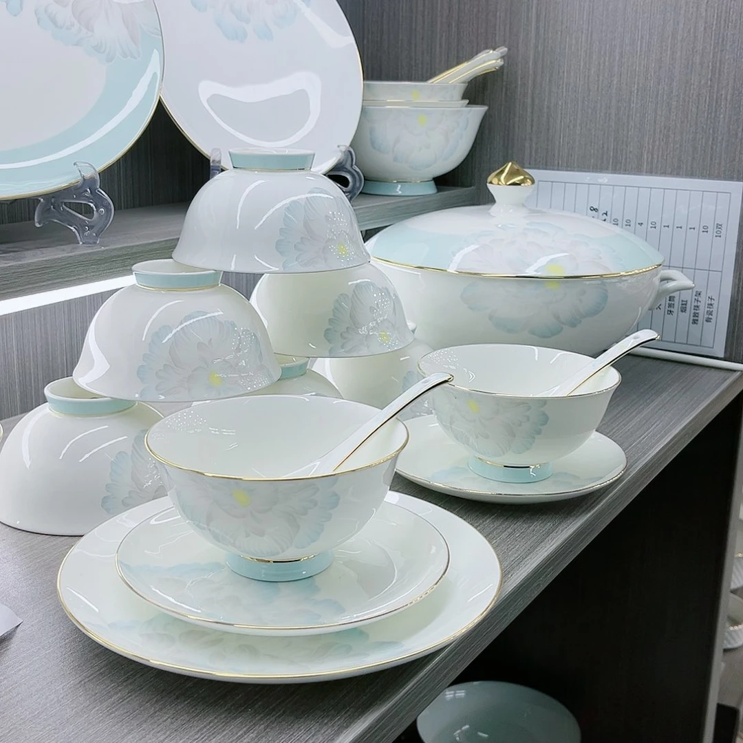 瓷瀏**柔景德镇钻雅陶瓷餐具