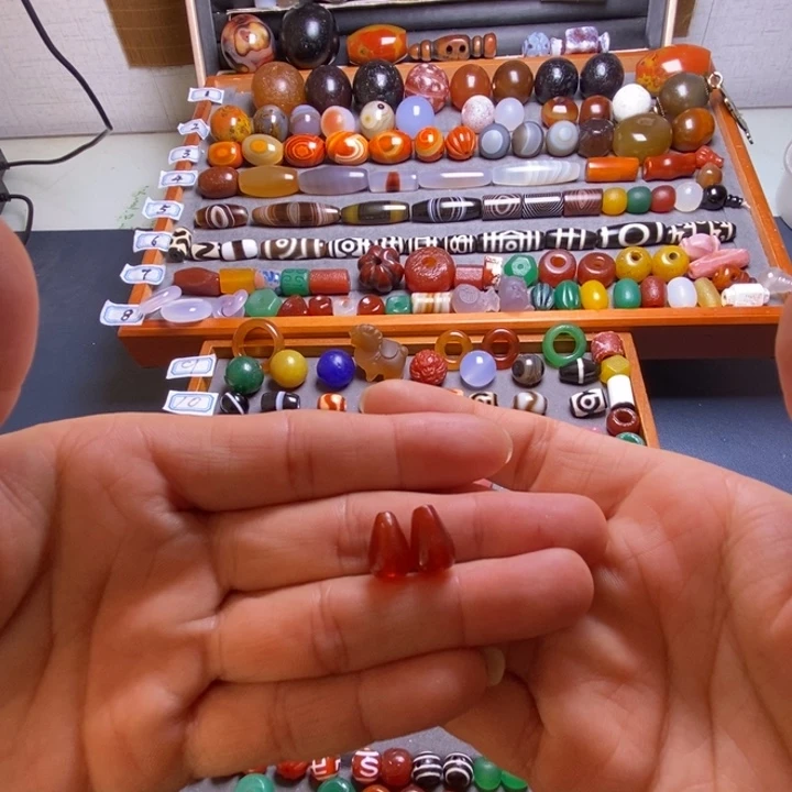 玛瑙/玉髓未镶嵌巴西玛瑙饰品桶珠