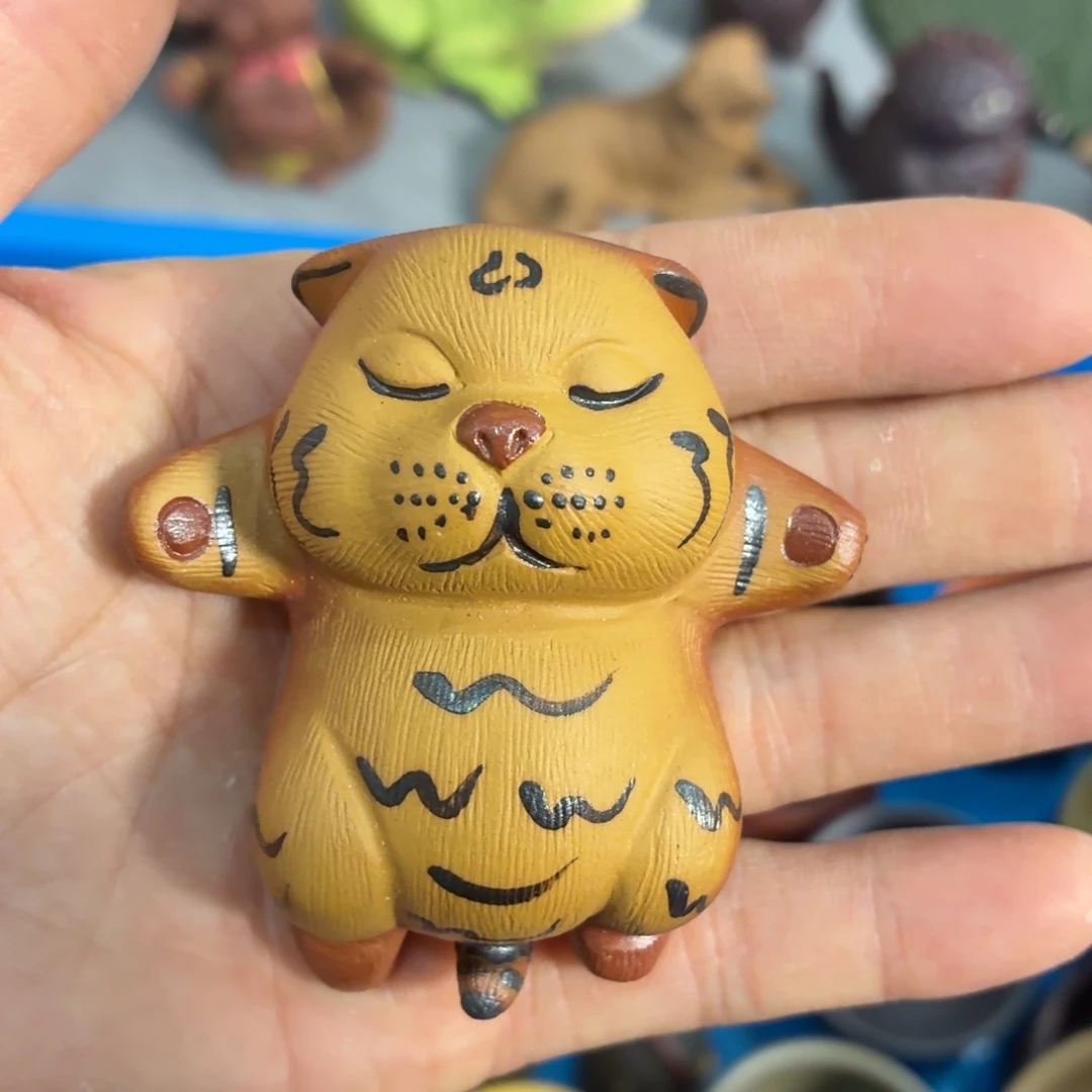 茶杯紫砂放漏放漏放大漏了